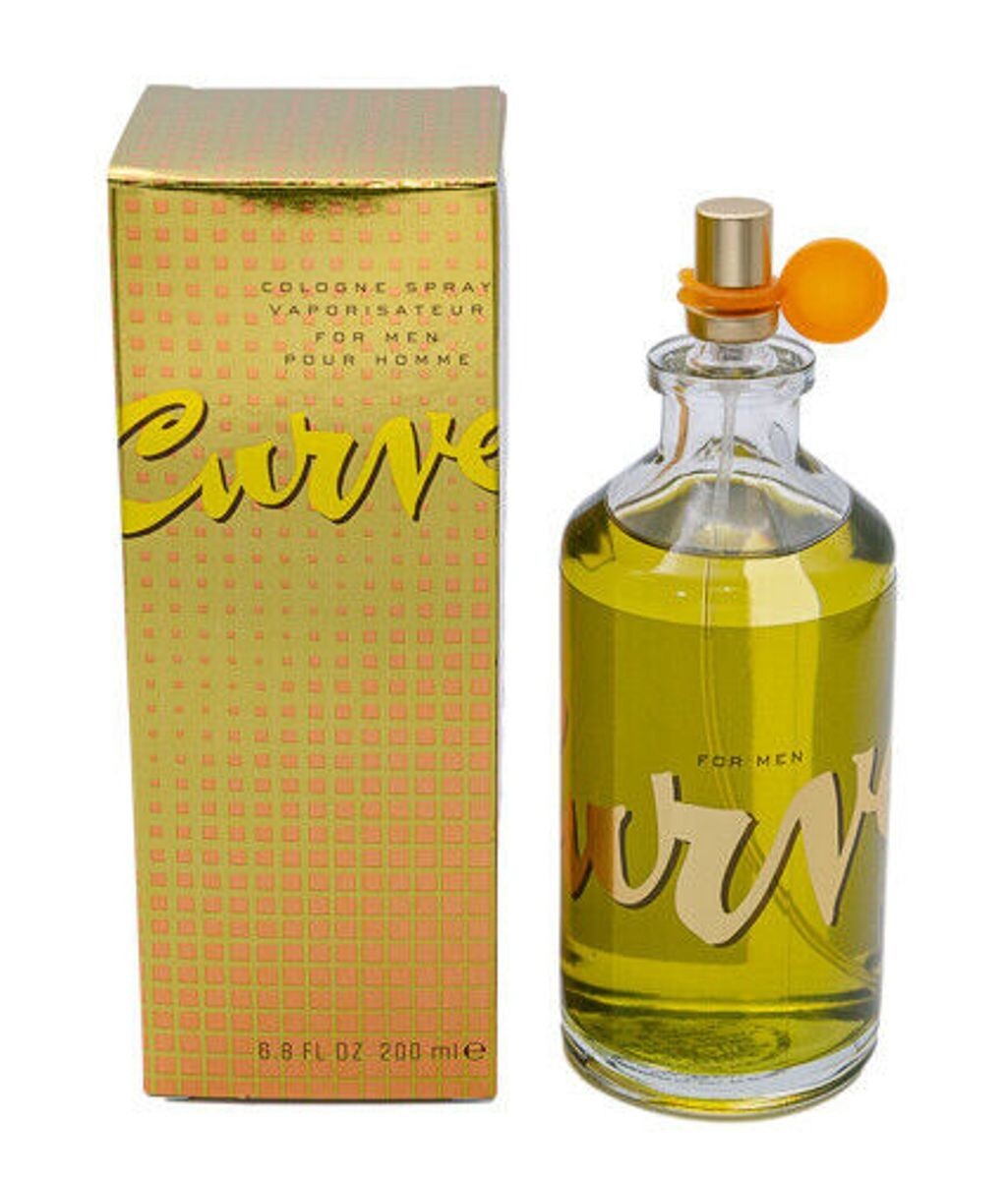 Curve Cologne for Men by Liz Claiborne 6.7 / 6.8 oz Spray EDC New in Box