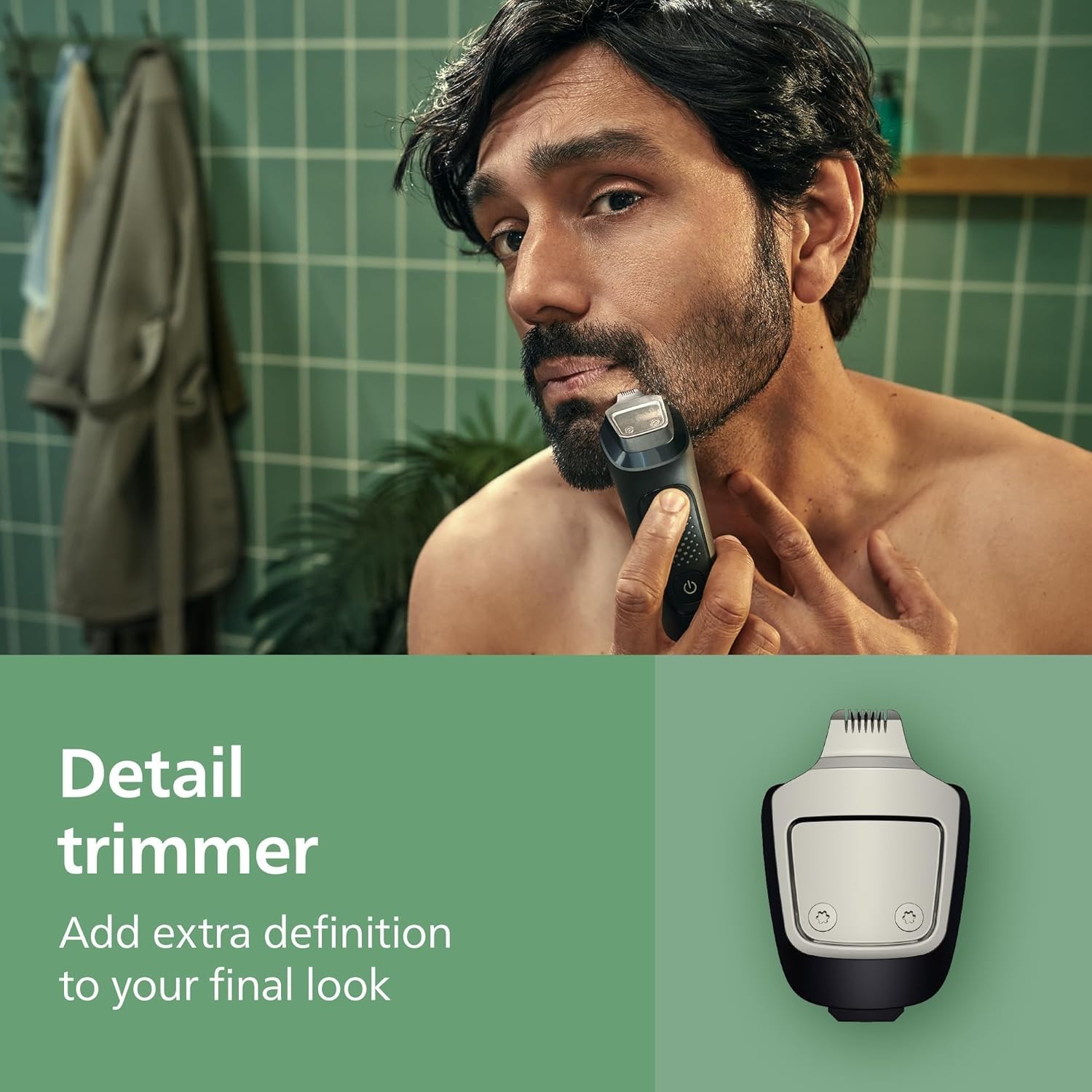 Philips Norelco All-in-One 3000 Trimmer 13-in-1 Beard Hair Grooming MG3939/50
