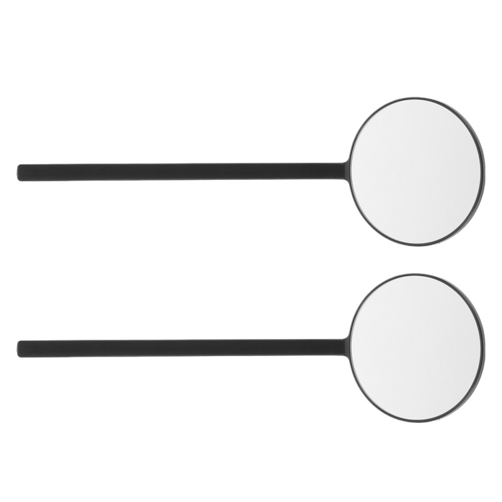 2pcs Handheld Lash Mirror For Eyelash Extensions 7.4×2.4in – Round Shaped