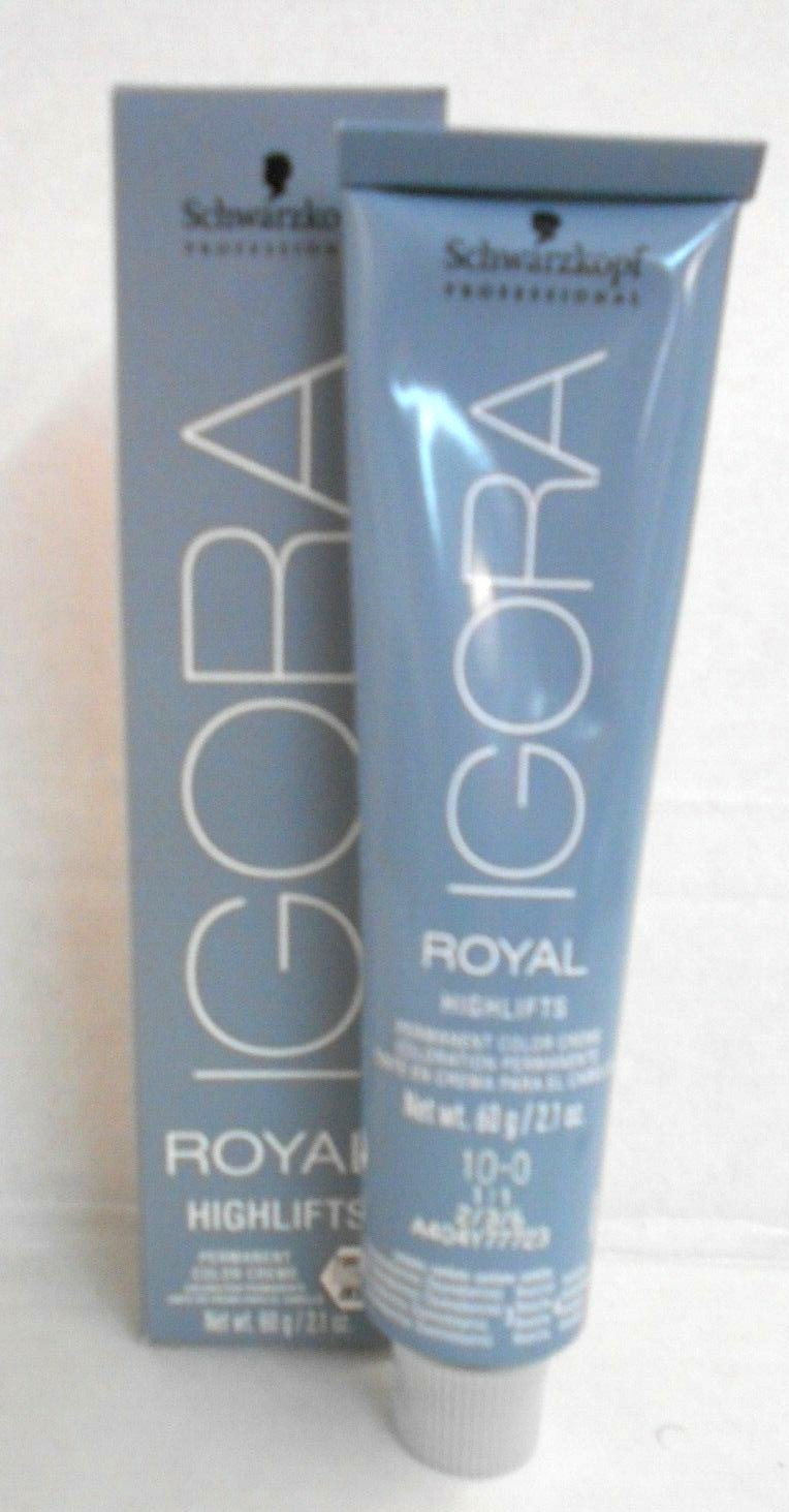 Schwarzkopf IGORA ROYAL HIGH LIFTS Professional Hair Color Creme ~ 2.1 fl. oz.!