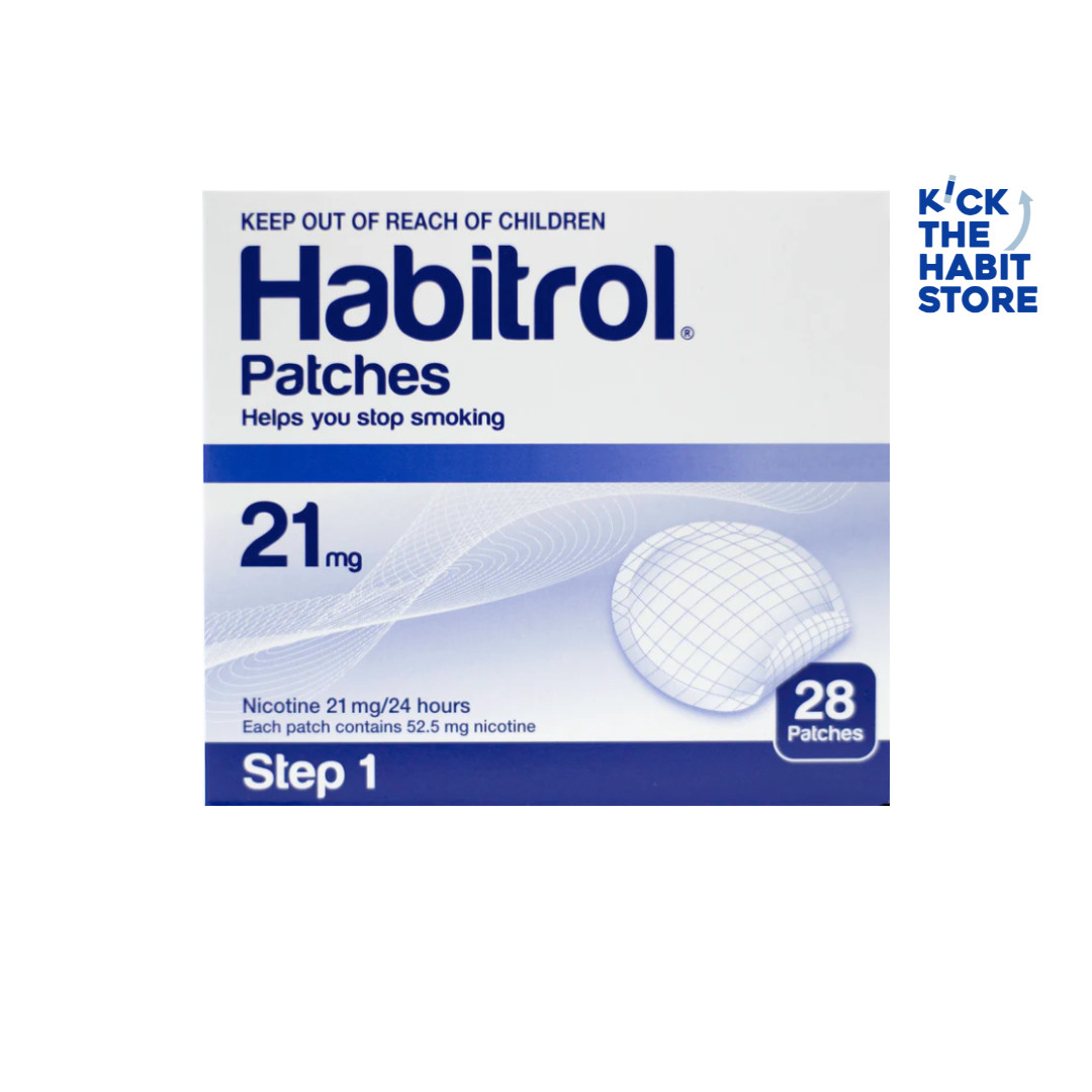Habitrol STEP 1 21mg 28 Nicotine Patch Transdermal Quit Smoking Now