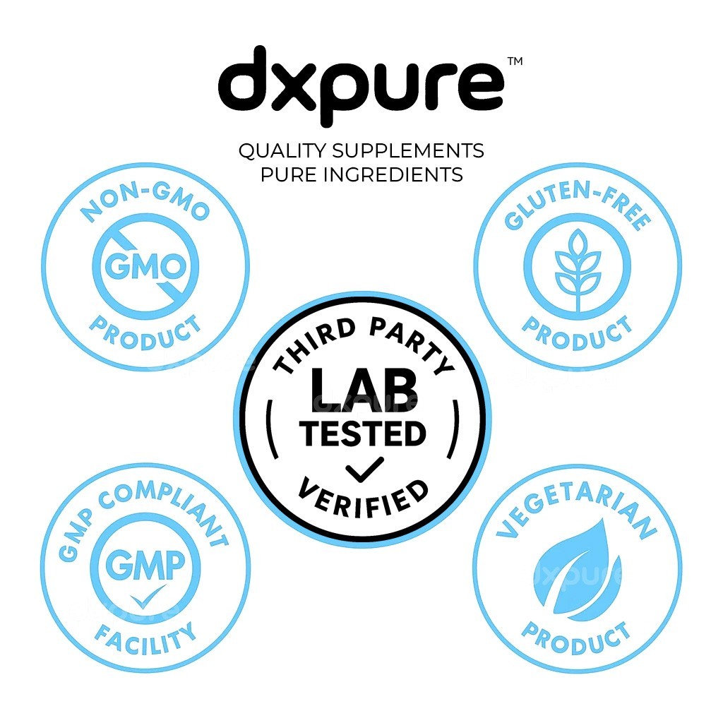 Dxpure T-Level Complex – 120 Capsules – Gluten Free Non-GMO