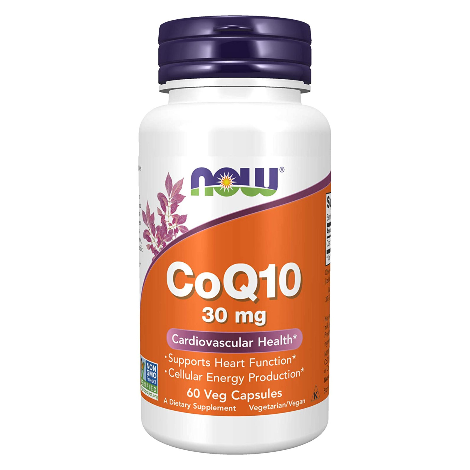 NOW FOODS CoQ10 30 mg 60 Veg Capsules
