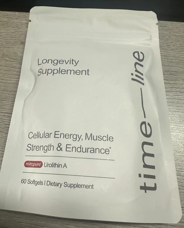 Time-Line Longevity Mitopure Urolithin A 60 Softgels Exp 11/2027 New Sealed Fast