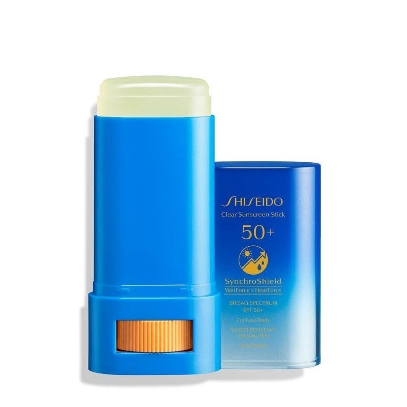 Shiseido Clear Sunscreen Stick SPF 50 FULL Size 20 g/0.7 oz x 2 PCS NEW IN BAG