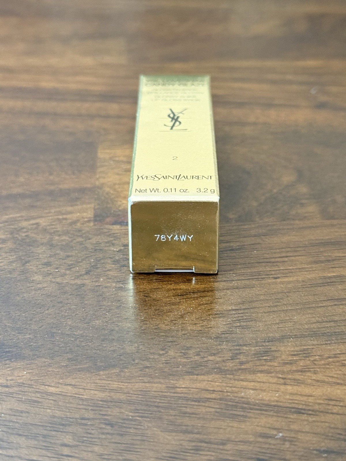 YSL Yves Saint Laurent Candy Glaze Care Balm 02 Healthy Glow Plumper Full Size