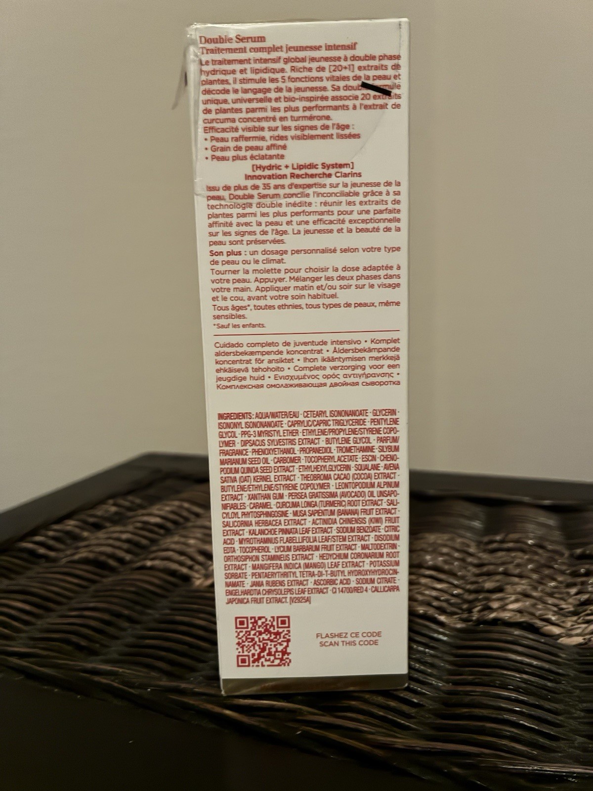 Clarins Double Serum Double Phase Age-Defying Face & Neck Serum 50 mL