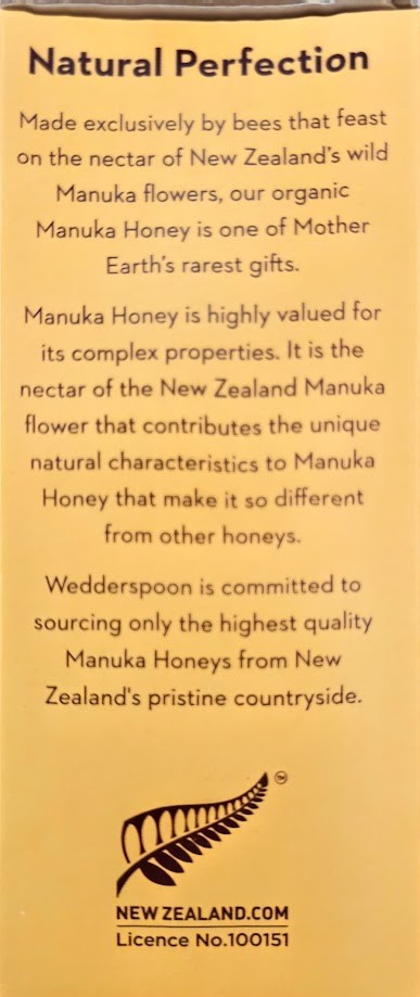 Wedderspoon Organic Manuka Honey Lemon Drops, 60 Count, Free Shipping-EXP:2028