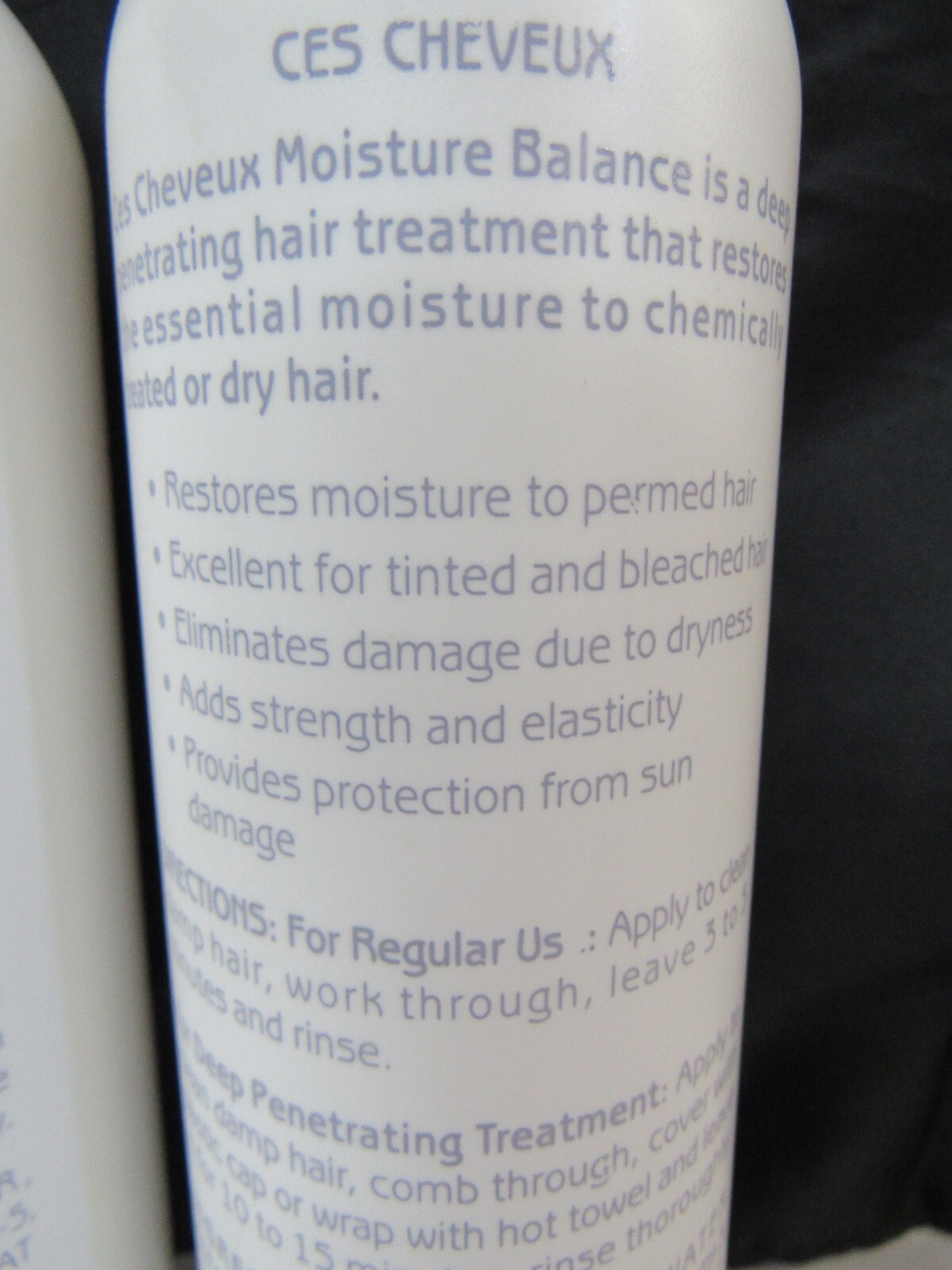 Ces Cheveux Moisture Balance Moisturizing Treatment 16 oz – 3 pc LOT -NOS