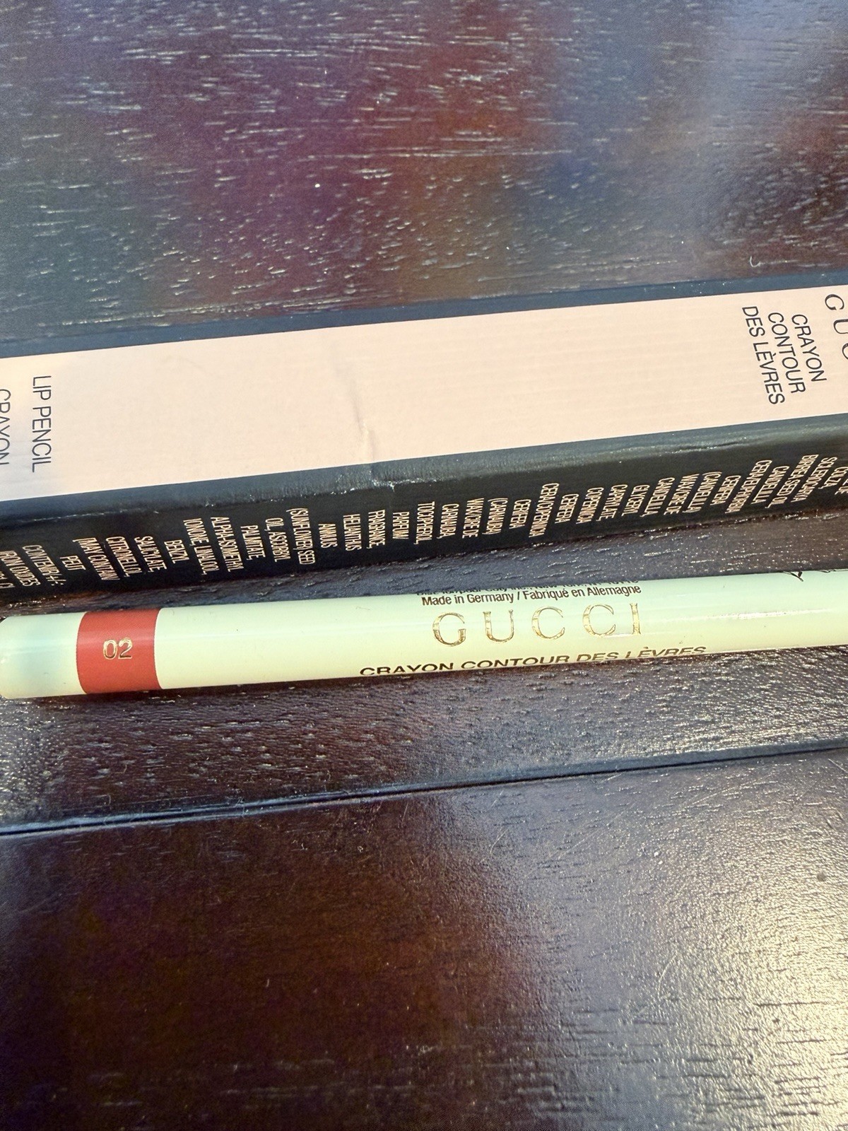 GUCCI CRAYON CONTOUR DES LEVRES LIP PENCIL TENDRE 02 Full Size 1.14g/0.04oz