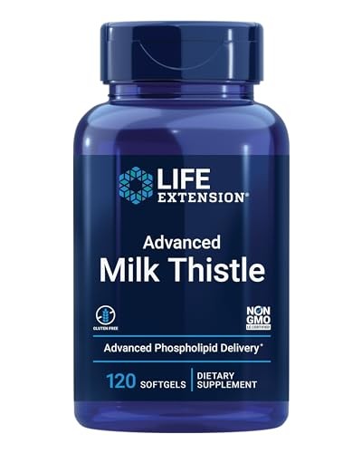 Life Extension Advanced Milk Thistle Liver Health Supplement 120
