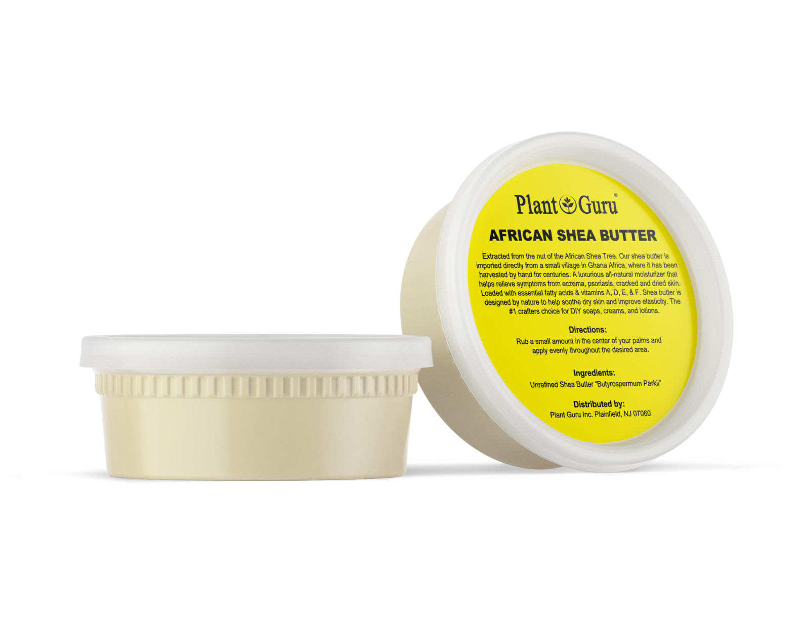 Raw African Shea Butter 8 oz. 100% Pure Unrefined Organic Natural From Ghana
