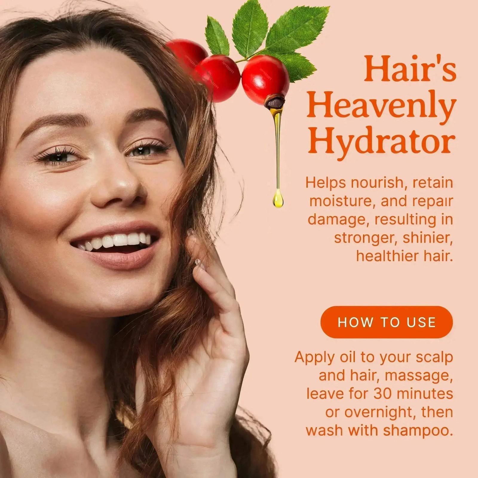 Rosehip Seed Oil: Cold-Pressed, Pure, Ideal for Skin Regeneration and Care