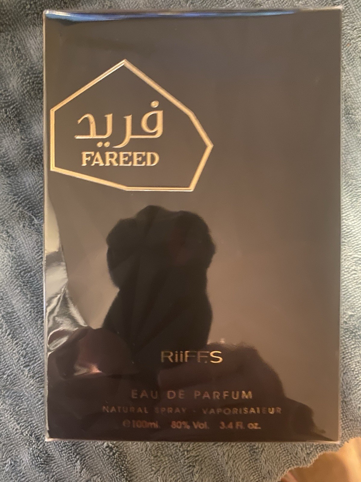 RIIFFS Fareed Eau de Parfum Natural Spray Vaporisateur 3.4 fl oz Regular Size