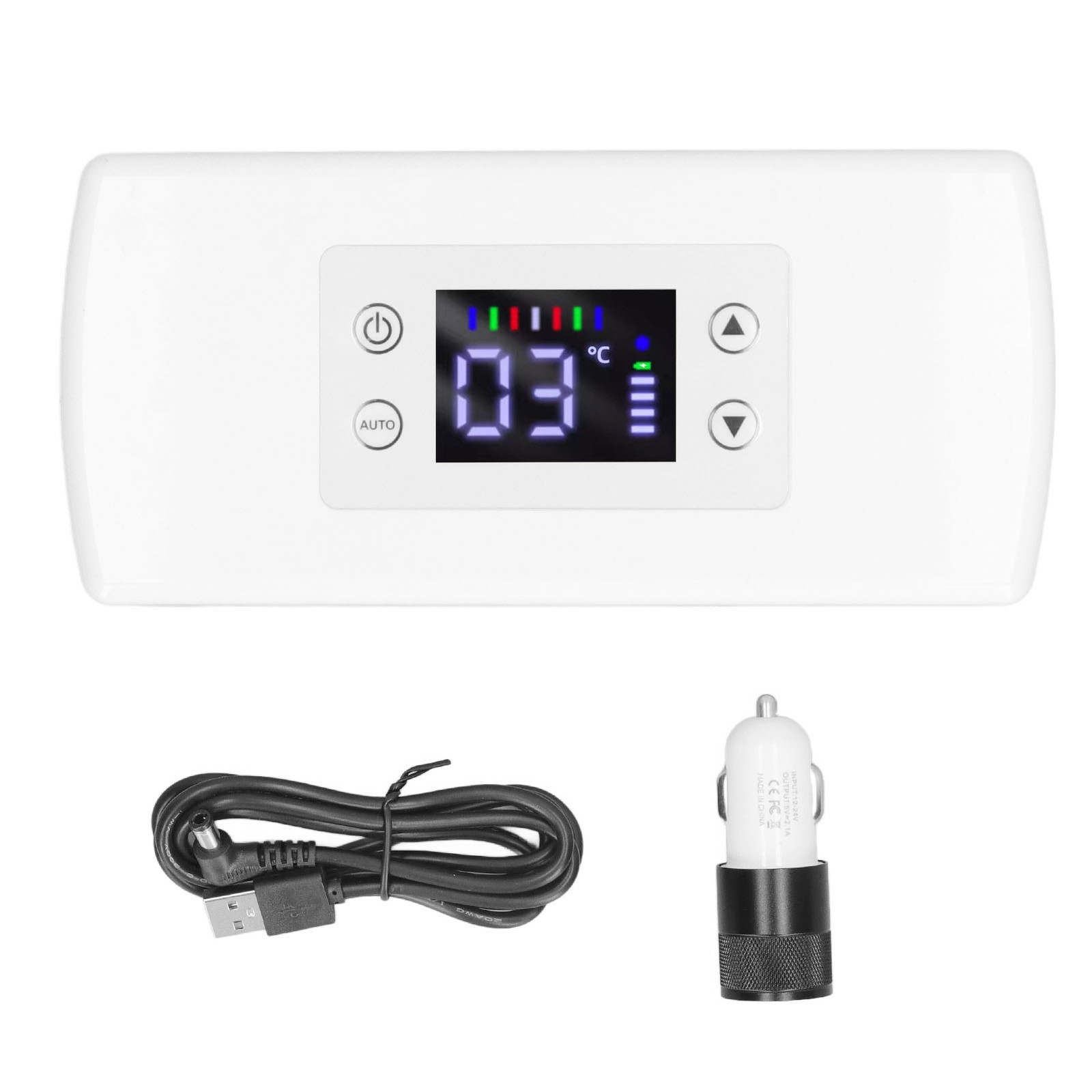 Insulin Cooler Travel Refrigerator Rechargeable Constant Temperature LCD