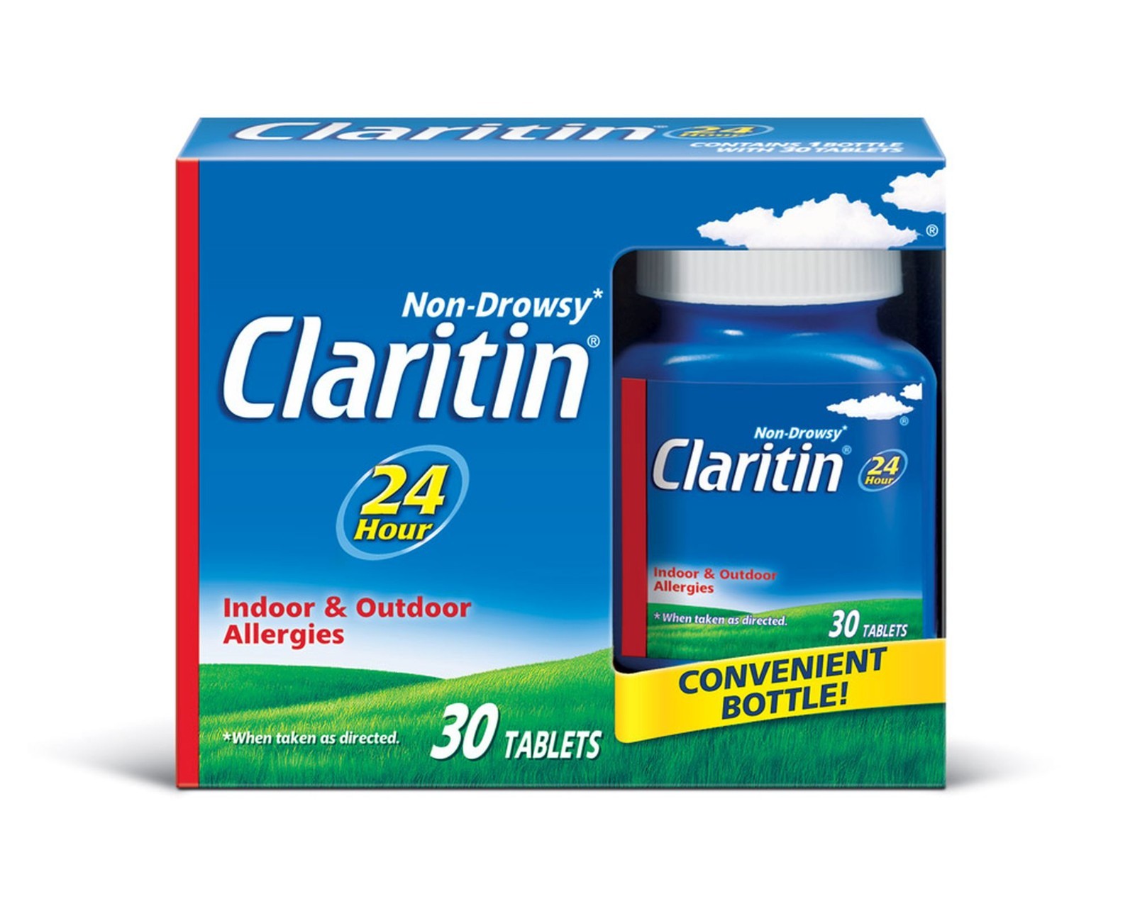 Claritin 24 Hour Non-drowsy Allergy Relief Tablets, 10 mg – 30 Count exp 12/2026