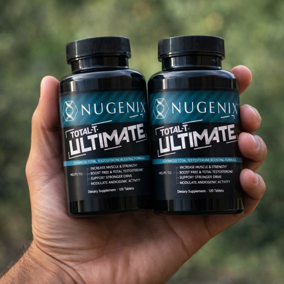 Nugenix Total-T Ultimate 120ct TestoBooster•Muscle•Stamina & Vitality 2 PACK