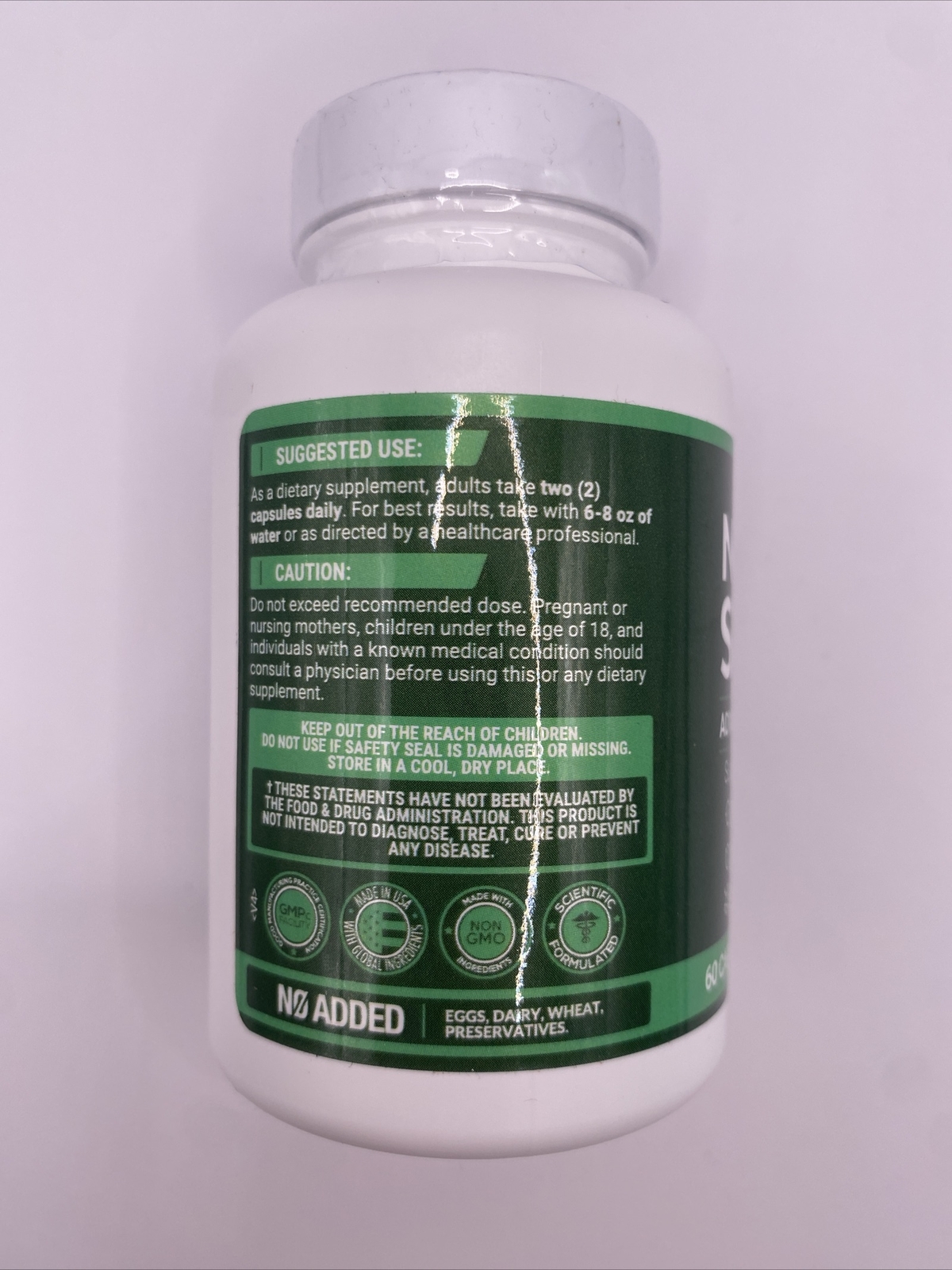 Nerve Savior Advanced Nerve Support 60 Capsules – New / Sealed! Exp 12/2025